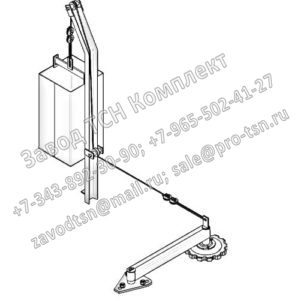 Устройство натяжное ТСН.01.100-01 горизонтального транспортера ТСН-3Б